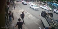 Real life action movie from São Paulo