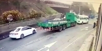Faulty Breaks on a Cement Truck