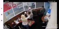 Brave women fight armed robber