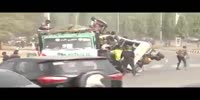 Nigerian protesters cause rather dumb accident
