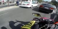 Rider captures own accident on helmet cam