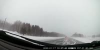 New fatal dashcam from Russia