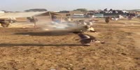 Crazy bull race accident in Pakistan