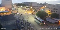 Police chase car runs into a crowd.
