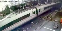Train Destroys Reckless Man