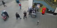 Bristol hobo gets jumped by pack of thugs