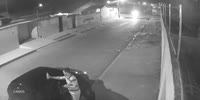 Man scares robbers pulling gun at them first