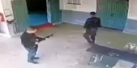 New footage of Thailand shooter shows hin entering ammo depot & shooting guard in back