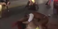 Fight of half-naked women (R)