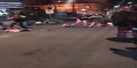 Drunk club visitors start mass street brawl