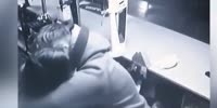 UK Robber hugs bar maid after she recognizes him