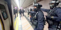 SWAT Team Deployed in Hong Kong Subway