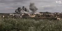 SYRIAN AIR STRIKE ON IDLIB