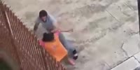 Italy: Man slaps old woman