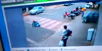 FUNNY accident
