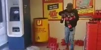 Looting store in South Africa
