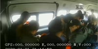 Mexican combi taxi passengers getting robbed