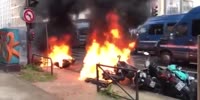Violent anti-Government Yellow Vest protests continued in France despite Corona