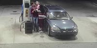 Black man beaten in gas station (R)