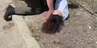 Black gets beaten by huge cop