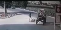 Dude Falls Head-First Under Tractor