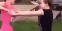 Girl ends fight with shovel (r)