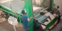 Factory Worker Destroyed by Machine
