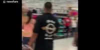 Alleged racial slurs cause fight in California Wal-Mart