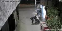 Thieves Break Man's Neck
