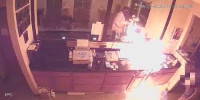 Texas Arsonist Sets Clerk on Fire