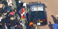 L.A. George Floyd Rioters Target 2 Police Cars