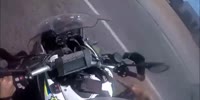 Wild Cops and Robbers Chase in South Africa, Shots Fired from Motorcycle!