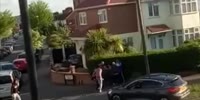 UK gangs fight
