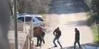 Fight of local criminals breaks out in Moroccan smalltown