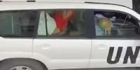 Couple spotted fuckin in UN SUV