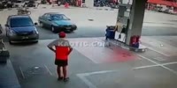 Man gets a heart attack while reversing his car