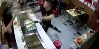 Wednesday classics: insane food fight in China