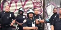 Black male insults NYPD