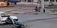 Russian moto couple dies on spot