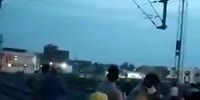 Angry Man Grabs High Voltage After Being Fired
