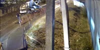 Russian authorities released CCTV footage showing drunk cement truck driver killing Toyota driver