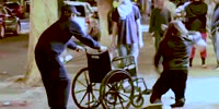 Wheelchair Man Attacked in Portland