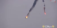 A helicopter was shot down by the Syrian regime in the Neirab region (R)