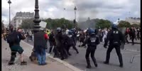 Paris Journalist Injured by Stun Grenade