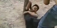 Dude Beaten in Chinese Woods