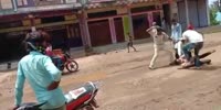 Man Flogged by Cop In India