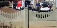 Courier Gets Robbed in South Africa