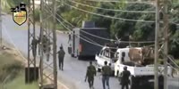 FSA destroys Assad's military convoy (R)