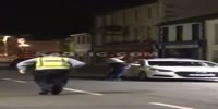 Dude Pisses on Cop In Ireland