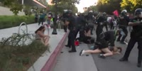 LAPD Cop Attacked by ANTIFA